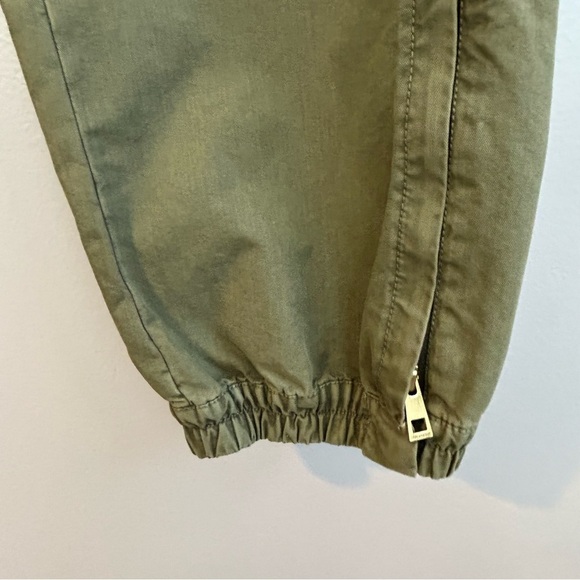 Zadig & Voltaire Parole Military Olive Green Jogger Pants Size Small - Picture 9 of 15
